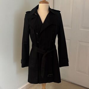 Banana Republic Black Trench Coat